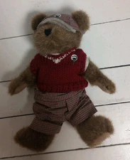 BOYDS BEARS "Putter T Parfore" Golfing Bear #918339 TJs Best Collection 10"
