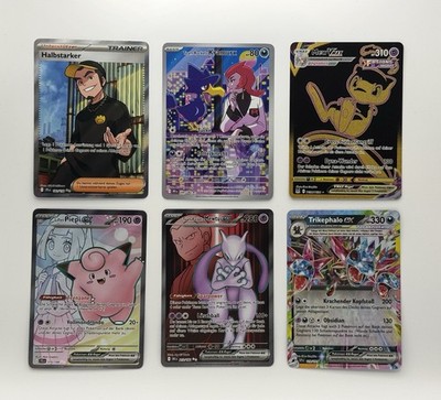40x Seltene Pokémon Karten   V, EX, GX, SIR, VMAX oder besser   Deutsch
