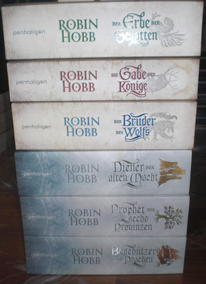 Robin Hobb 6x Chroniken Fitz Weitseher Gabe Könige Erbe Schatten Drachen Prophet