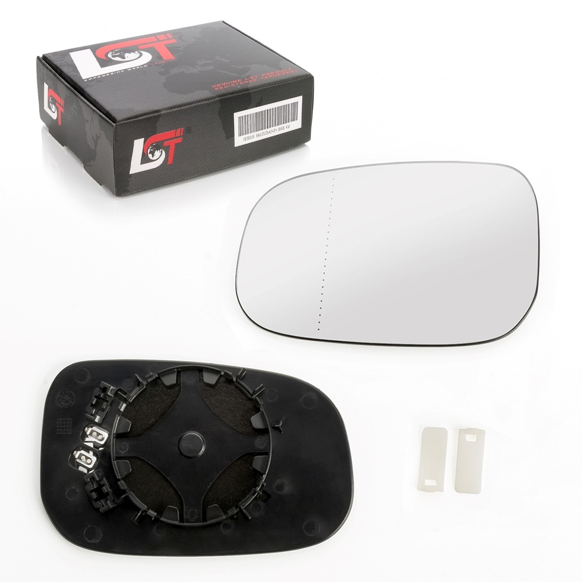 Aspheric Electric Left Mirror Glass 30762571 for Volvo S40 II S60 I