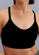 NEIWAI ACTIVE X NYCB Mousse Fixed Cup Light Support Sports Bra Black Sz SM