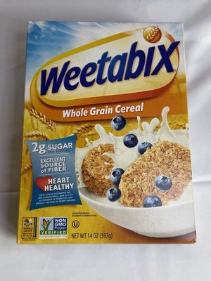 Weetabix Cereal Whole Grain Biscuits Low Sugar 1 BOX Post SEALED NEW SHIPS USA