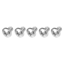 Machine Screws (M8x10mm) 5Pcs, Phillips Cross Pan Bolts 304 Stainless Steel