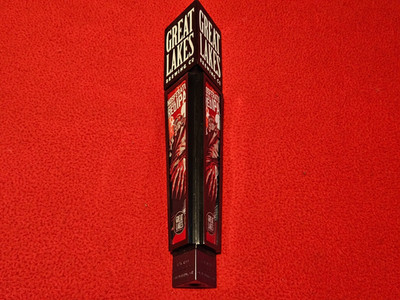 B2 / Man Cave / Great Lakes Brewing NOSFERATU  Red  IPA Tap Handle 3 Sided 11''