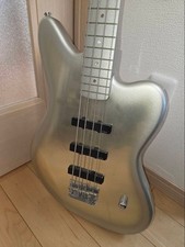 EDWARDS Silver E-Bass ESP HEJ-100 Hitoki Modell Japan Bassgitarre