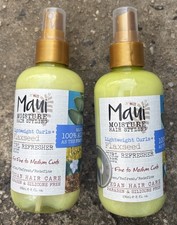 Maui Moisture Flaxseed Lightweight Curls  Curl Refresher Mist Lot Of 2