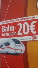 Deutsche Bahn 20&euro; Gutschein ab 49,99&euro; bis 01.12.26 Rabatt eCoupon 20 Euro