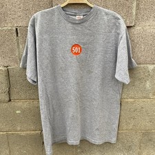 Vintage 90s Levi’s 501 T shirt Grey Men’s Size Medium Made in USA
