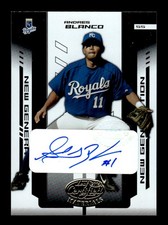 2004 Leaf Certified Materials #288 Andres Blanco #/500