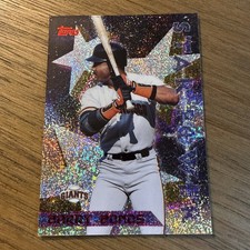 1996 Topps BARRY BONDS “STAR POWER”  REFRACTOR HOLO🔥RARE INSERT‼️7 MVP