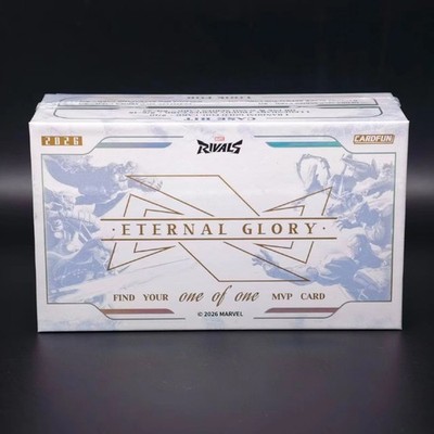 (US Seller) Marvel Rivals Eternal Glory Hobby Box Factory Sealed - Card Fun 2026