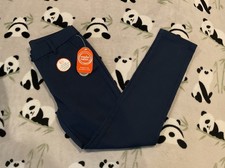Wonder Nation Girl s Pants Size 12 Navy Blue School Uniform Pockets