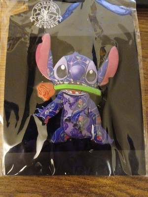 Disney Stitch Crashes Disney Beauty and the Beast pin 1/12 