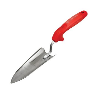 Corona ComfortGel 13.5'' Stainless Steel Garden Hand Trowel Red Poly Handle