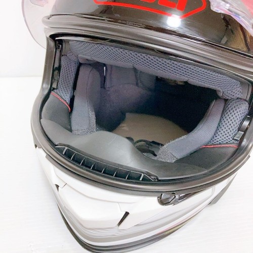 SHOEI GT-Air II NOTCH TC-1 Full Face Helmet XL Size Black Red Off-Road Japan - Picture 12 of 20