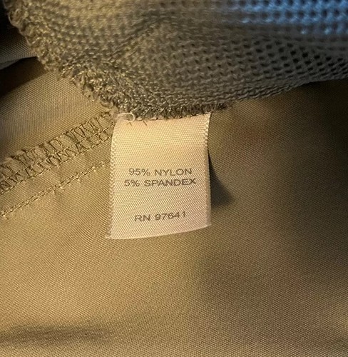 J Jill Outdoor Hiking Olive Green Cargo Cropped Pant Size 8 Adjustable Waist/Hem - Picture 6 of 11