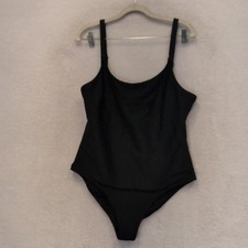 Old Navy Women's Black Modest One Piece Swim Suit Size XL