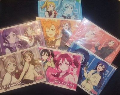 5 Pocket Expanding Plastic Files from Love Live! Muse! - 7 total