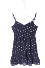 HOLLISTER Abito estivo Donna Abito Taglia IT 42 blu-bianco stile casual