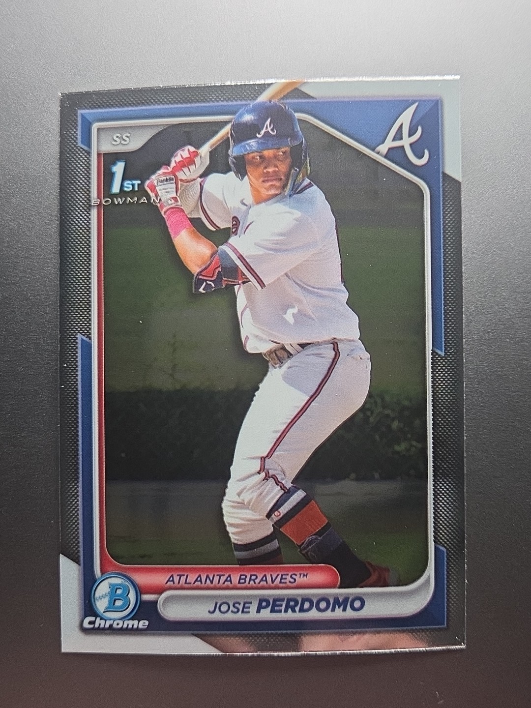2024 Bowman Chrome 1st Jose Perdomo BCP 220 Braves