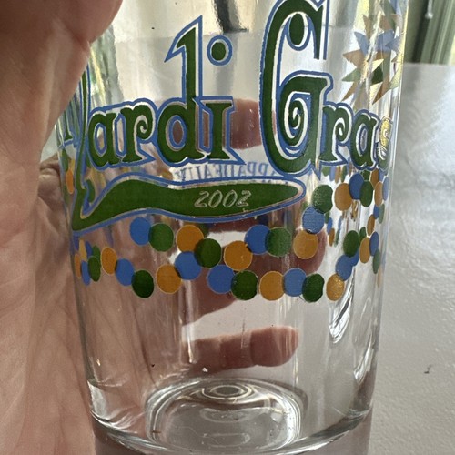 2 Pappadeaux Meeresfrüchte Küche Karneval 2002 & 2010 Trinkgläser 6" x 3,5" - Bild 5 von 15