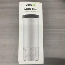 Ello Miri 16oz Vacuum Stainless Steel Mug Leak-Proof Slider Lid - Damaged Box