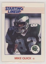 1988 Kenner Starting Lineup Cards Toys Mike Quick 0w8