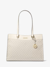 Michael Kors Jet Set Large Signature Canvas T...