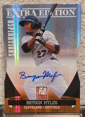 2011 Donruss Elite Extra Edition - Prospects Bryson Myles #100 Aspirations...