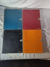 Lot of 4 Livescribe Dot Paper College Ruled 100 Sheets Notebooks 1-4 - NEW