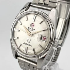 Rado Golden Horse Automatic Men's Watch Silver Dial Date 34.6mm 30 Jewels