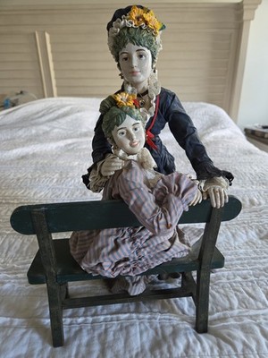 Possible Dreams Clothtique Figurine ''Springtime Chat'' #713110 1997 Retired