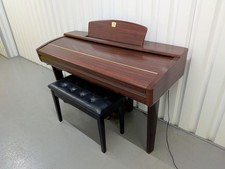 YAMAHA CLAVINOVA CVP-307 DIGITAL PIANO ARRANGER IN MAHOGANY STOCK #26068