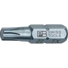 PB Swiss Tools PB C6.400/27 PrecisionBit, For Torx-Screws T27 x 25 mm