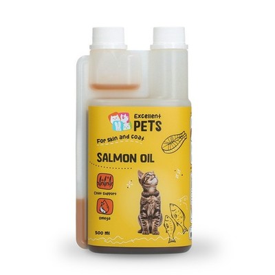 Excellent Pets Cat Salmon Oil 500 ml - Lachsöl für Katzen