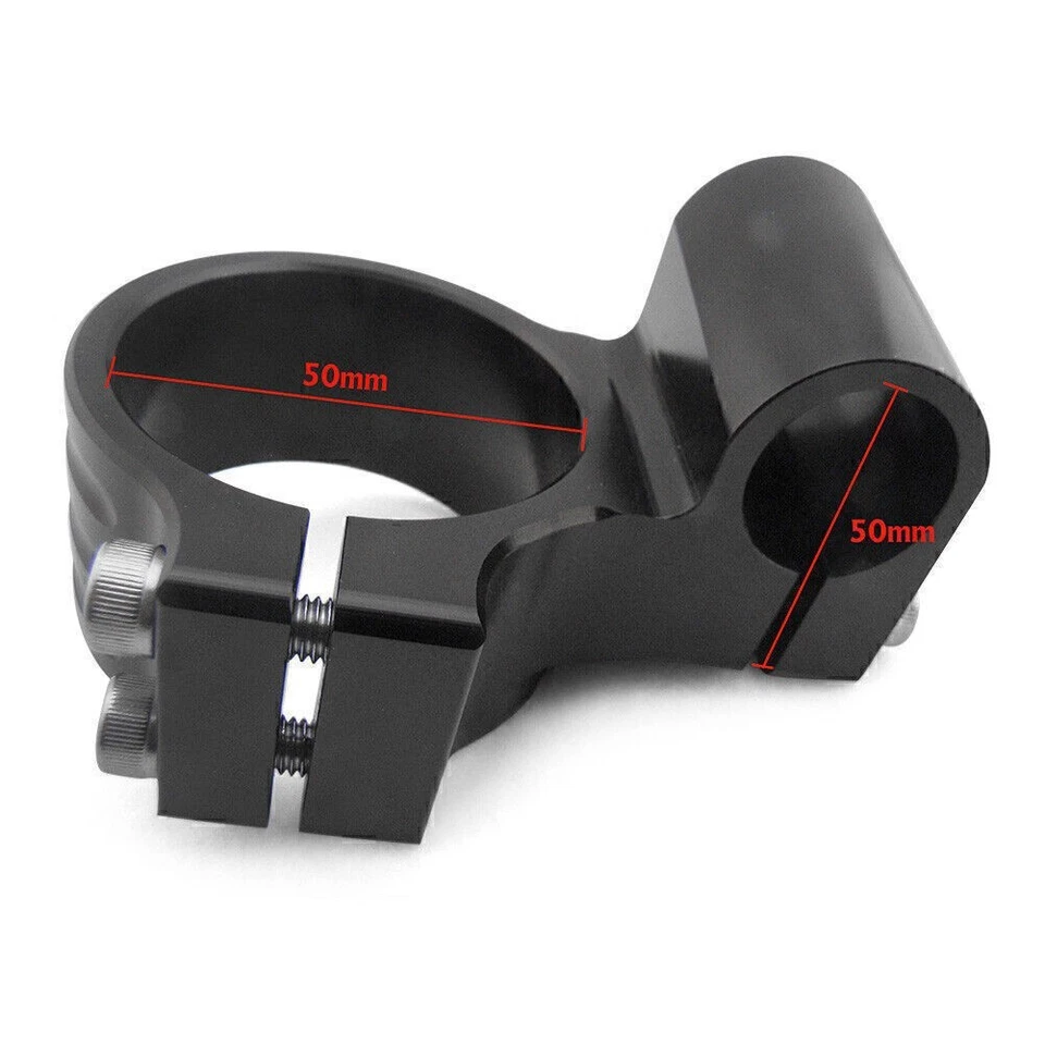 Para Honda CBR 1000RR 2004-2012 2011 2010 CNC Moto 50mm Clip En Manillar Foto 4 de 4