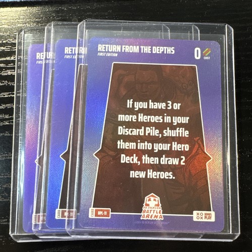 Bo Jackson Battle Arena Bonus Play 11 - Return From The Depths - BPL-11 Rare🔥