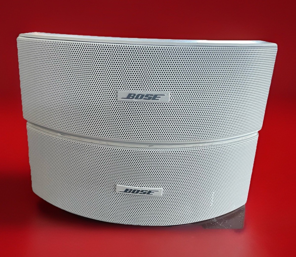 BOSE - BOSE 151 SE ペアスピーカー 壁掛けブラケット付き environmental speakers ホワイト 中古 Y1 Bose SE 151 Outdoor Environmental Speakers Set - White No