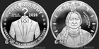 2026 Silver Shield VOTE NOBODY & SITTING BULL - 1oz .999 Silver Proofs - PreSale