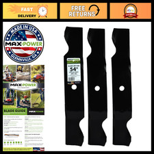 3-Blade Lawn Mower Replacement Set - USA Made, Durable, High-Performance Blades