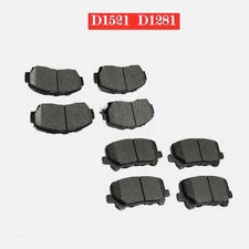Front Rear Ceramic Brake Pads Kit For Honda Odyssey EX SE EX-L Mini 2011-2017