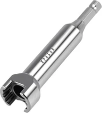 Stainless Steel 3/4" Strut Channel Adapter Socket Wrench Tool for 19mm Bolt Head