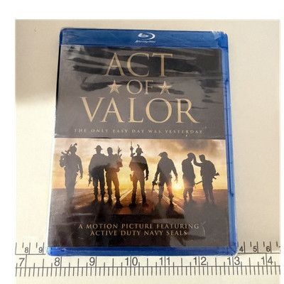Act of Valor Blu-ray 2012 Director's Commentary Deleted Scenes 110 min Region A