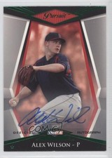 2011 TRISTAR Pursuit Green Auto 18/25 Alex Wilson #91 Auto 0f8