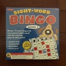 Sight Words Level 1 Bingo Game-new  sealed