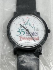 Vintage DISNEYLAND 35 Year Anniversary Walt Disney By Lorus Wrist Watch 1990