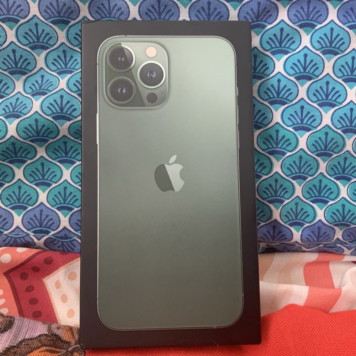 Apple iPhone 13 Pro Max 128GB Empty Box Alpine Green With Sim Pin