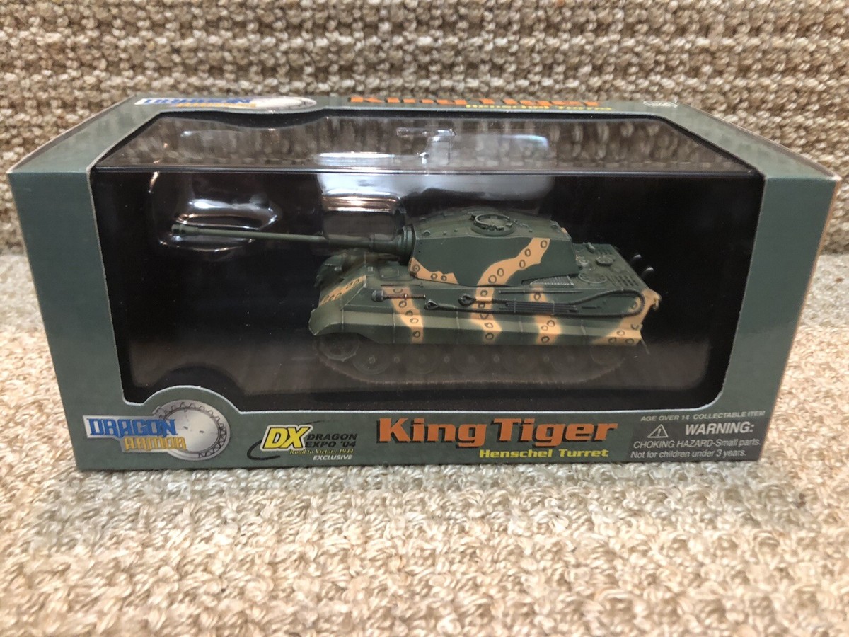 1/72ドラゴンアーマー キングタイガー 3台セット B Dragon Armor