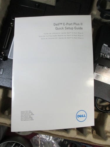 Dell E-Port Plus II Port Replicator Laptop Docking Station 0PVCK2 POWER SUPPLY - Picture 2 of 5