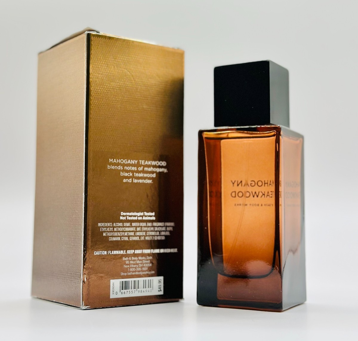BATH & BODY WORKS ~ MAHOGANY TEAKWOOD COLOGNE ~ 3.4 OZ | eBay